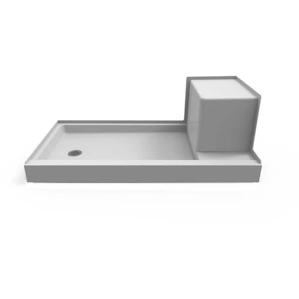 Jacuzzi CAS6030SLXXXX Catalina 60in W x 30in D Shower Base with Single